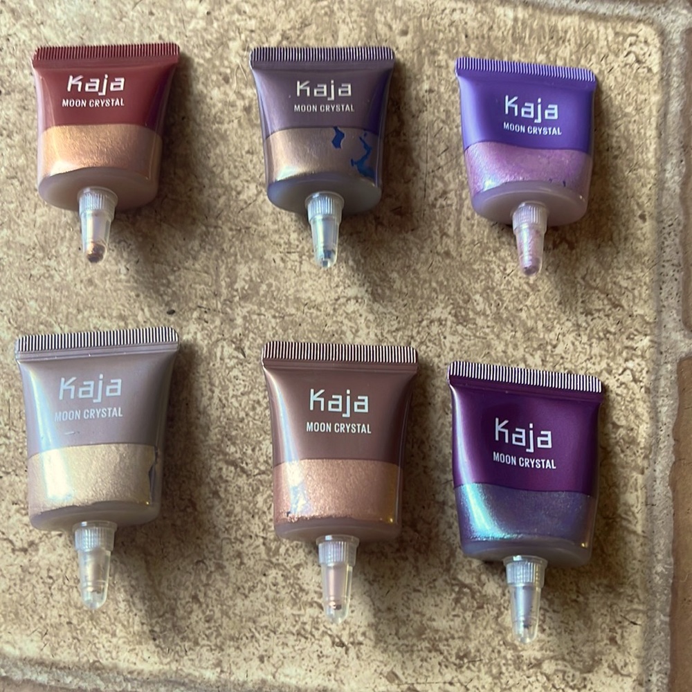 Kaja Moon Crystal liquid shadows-6 shades